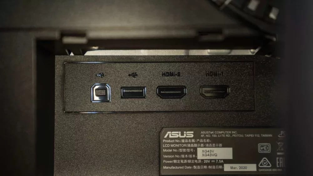 فروش مانیتور ایسوس مدل ROG Strix XG43VQ